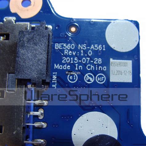 Dc In Jack Usb Board For Lenovo Thinkpad E E E E Ns A