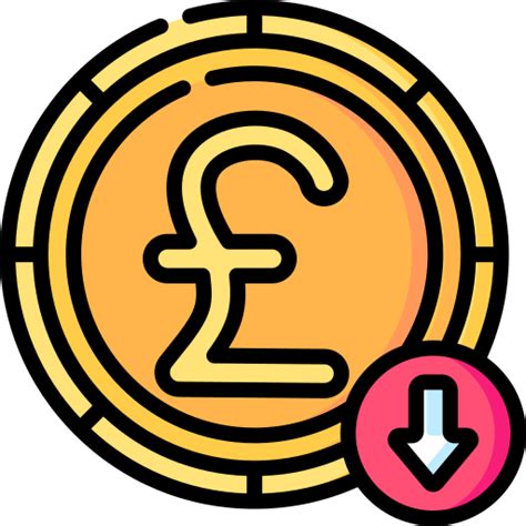 Pound Sterling Special Lineal Color Icon