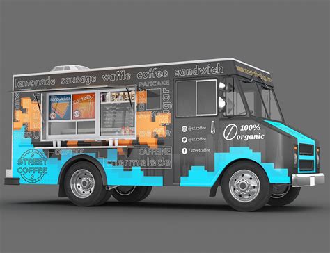 Food Truck 3D Models download - Free3D