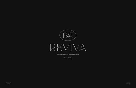 Reviva Skincare Logo Design By Yahia Sm On Dribbble