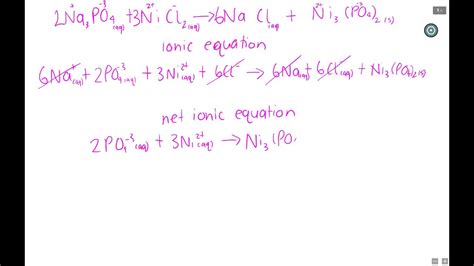 Precipitation Reaction Of Sodium Phosphate Nickle Chloride Youtube