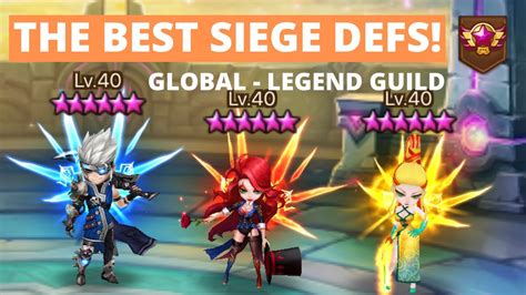 The Siege Guild S Defenses Why It Works Summoners War Youtube