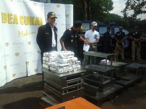 Top BNN Dan BC Gagalkan Penyelundupan Sabu 800 Kg Ini Modusnya