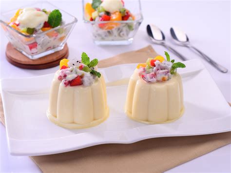 Resep Dan Cara Membuat Puding Susu Nutrijel Buah