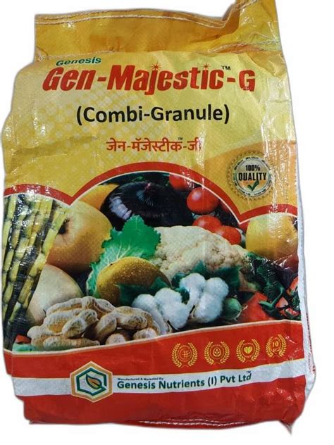 Bio Tech Grade Packaging Size 10 Kg Gen Majestic G Combi Granule For Agriculture Target Crops