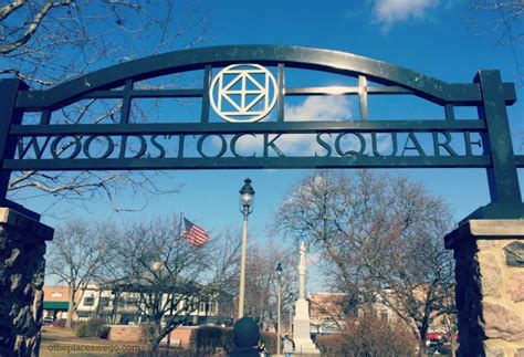 A walking tour of downtown Woodstock Illinois - O the Places We Go