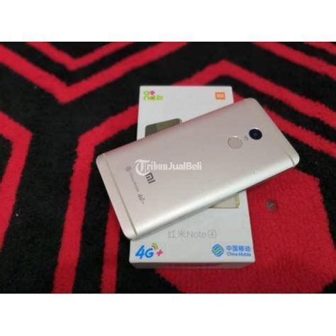 HP Xiaomi Redmi Note 4 Bekas Android Ram 3GB Murah Lengkap No Minus Di