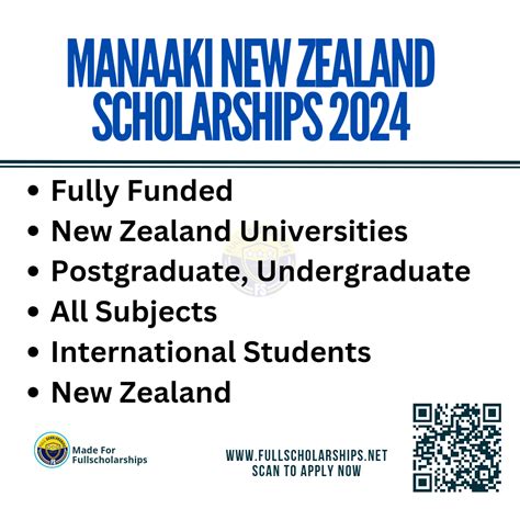 Government Of New Zealand Manaaki Scholarships 2024 Study In New