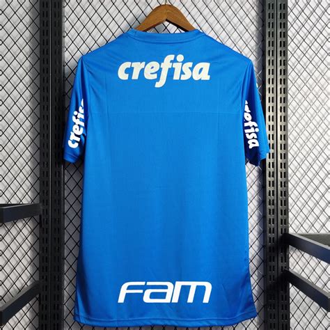 Nova Camisa Palmeiras Goleiro Azul Torcedor Final Libertadores Pat