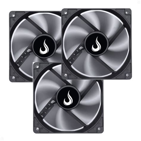 Kit 3 Fans Rise Mode 120 X 120 Mm Ventoinhas Gabinetes Gamer Desconto