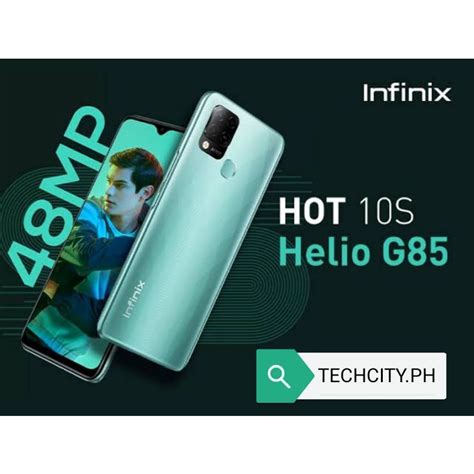 Infinix Hot 10s 6000mah Battery 6gb 128gb 1 Year Service Warranty Shopee Philippines