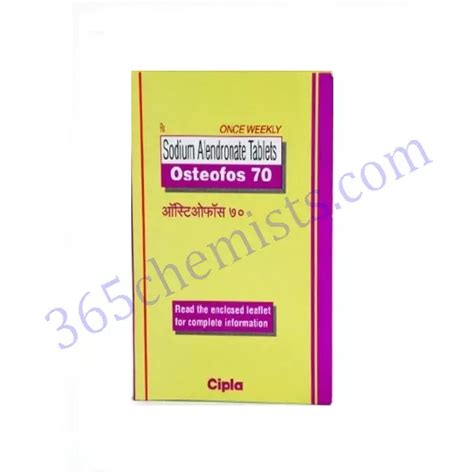 Osteofos 70mg Tablet Alendronic Acid 70mg Usa Fast Delivery