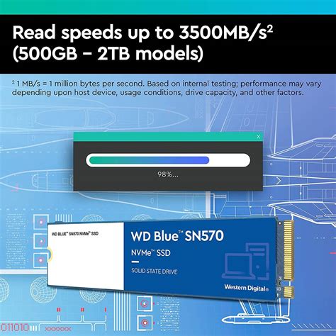 Western Digital Sn Gb Blue Internal Ssd Pcie Gen X Nvme V