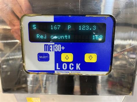 Used Sold Lock MET 30 Metal Detector At GlobePack Equipment