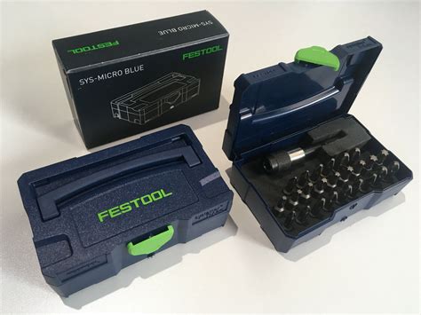 Festool Bit Set Centrotec Bithalter Bhs Ce Micro Systainer T Loc