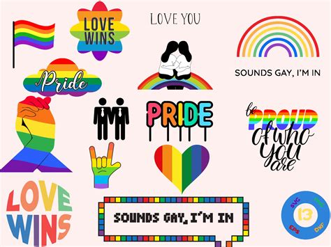 Pride Svg Lgbt Svg Pride Month Love Wins Svg Sounds Gay I Am In Svg