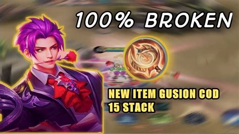 BUILD GUSION TERSAKIT 2022 CLOCK OF DESTINY 15 STACK MOBILE LEGENDS