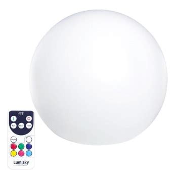 Lot De Boules Lumineuses Sans Fil Led Poly Thyl Ne Blanc D Cm X