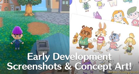 Animal Crossing New Horizons Beta Screenshots And Concept Art Show Off