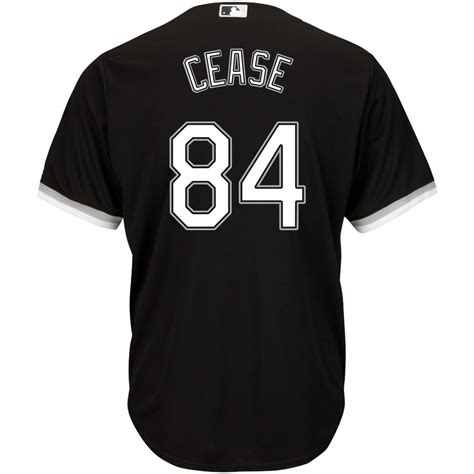 Dylan Cease Chicago White Sox Black Alternate Replica Mens Jersey Clark Street Sports