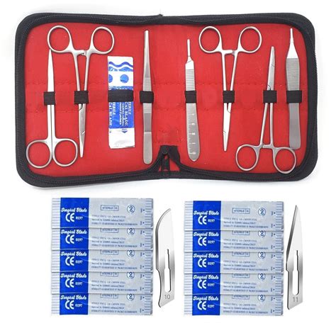 28 Pcs Dissecting Tools Kit With Carrying Case Lab Anatomy Dissecting