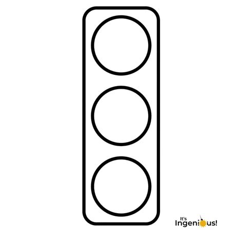 5 Coloring Page Of A Traffic Light New Update