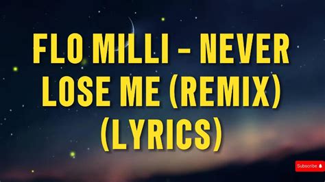 Flo Milli Never Lose Me Remix Lyrics Ft Sza And Cardi B Youtube