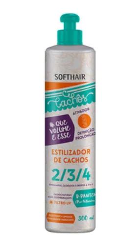 Soft Hair Cachos D Pantenol Ativador 300ml Parcelamento Sem Juros