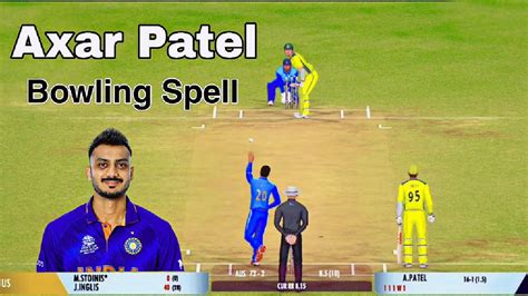 Axar Patel Best Bowling Spell Against Australia 4th T20i IND Vs AUS