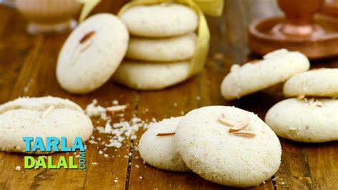 Nankhatai Diwali Special Biscuit How To Make Eggless Indian Cookie Recipe By Tarla Dalal