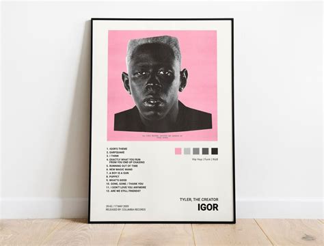 Tyler The Creator Igor Album Cover Poster Album Covers Tyler The