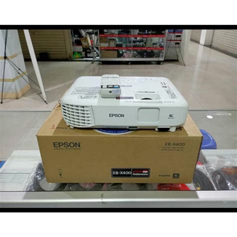 Jual Proyektor Epson Ebx400 Hdmi Secondbekas Like New Shopee Indonesia