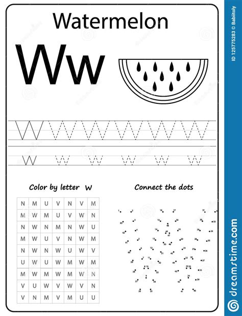 Letter W Worksheets AlphabetWorksheetsFree | AlphabetWorksheetsFree.com