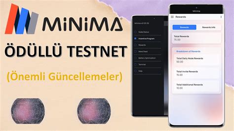 Minima Coin D Ll Testneti Devam Ediyor Nemli G Ncellemeler