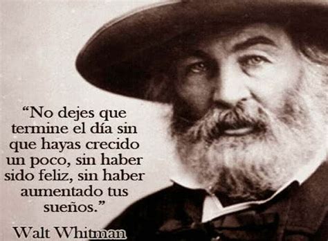 No Te Detengas Walt Whitman