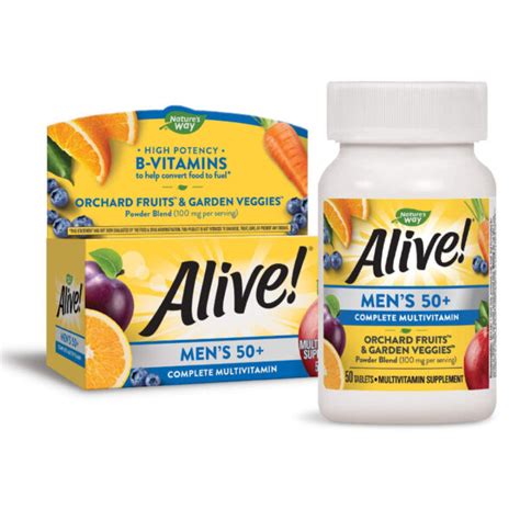 ALIVE MEN 50+(COMPLETE MULTIVITAMIN) 50`S - MedMarket