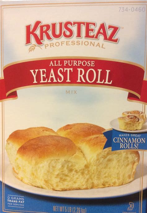 Krusteaz Professional All Purpose Yeast Roll Mix 5lb 4 Pack Grocery And Gourmet Food