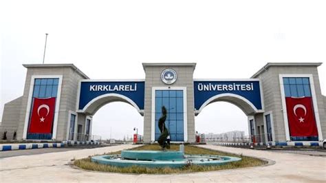 أعلنت جامعة كيركلاريkirklarelİ Ünİversİtesİ الواقعة في مدينة كيركلاري