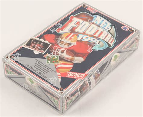 1991 Upper Deck Football Premiere Edition Box Of 432 Cards Pristine