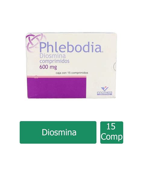 Precio Phlebodia 600 Mg Con 15 Comprimidos Farmalisto Mx