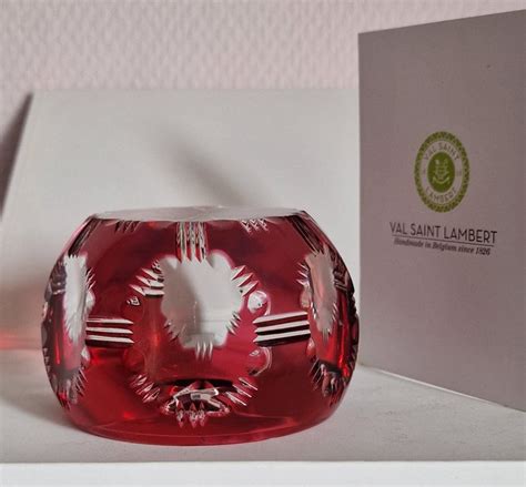 Val Saint Lambert Hubert Lega Paperweight Catawiki