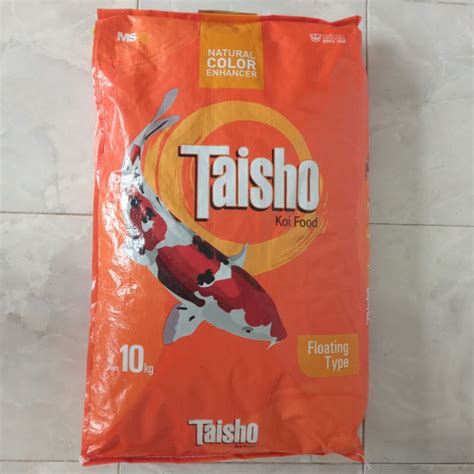 Jual Taisho Pakan Ikan Koi 5mm 10kg Shopee Indonesia