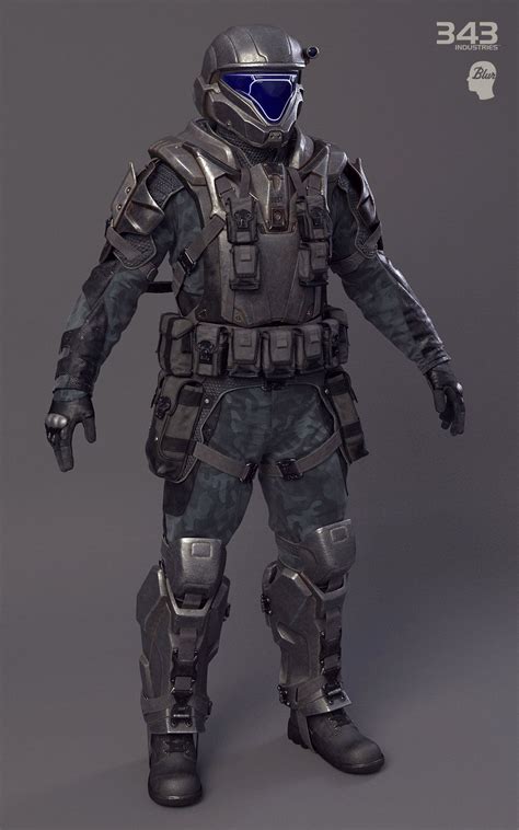 Halo 2 Anniversary Odst Soldier Sergey Samuilov Halo Armor Halo