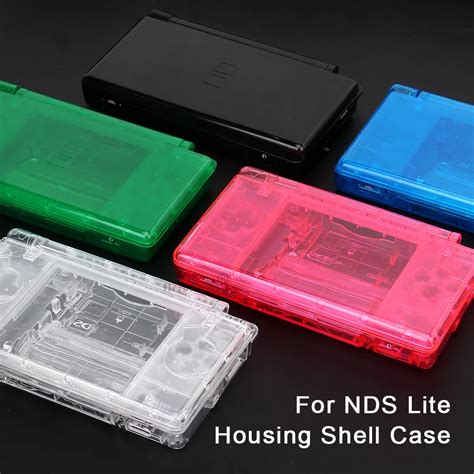 Clear Full Housing With Buttons Kit For Ndsl Case Shell Full Set