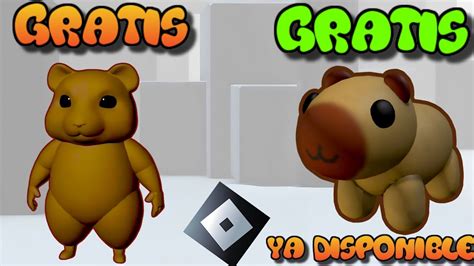 Gratis Cabeza De Capibara Tiempo Limitado Y H Mster En Roblox