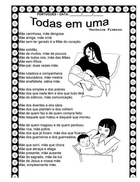 Vivendo arte TEXTO E INTERPRETAÇÃO DIA DAS MÃES