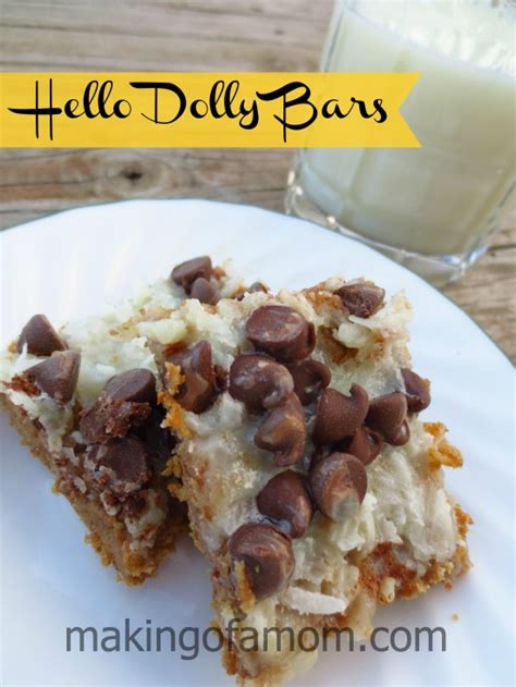 Hello Dolly Bars Recipe