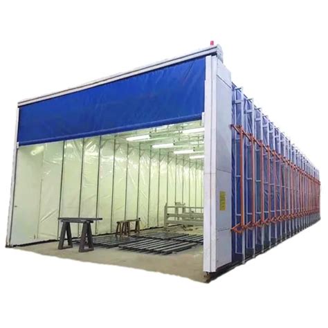 Folding Cabin Telescopic Spray Paint Booth Support Customization