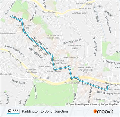 388 Route Schedules Stops Maps Bondi Junction Updated