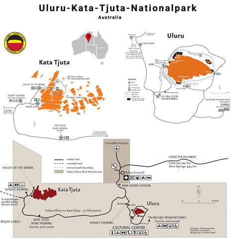 Where Is Uluru Map